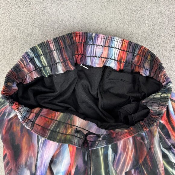 Lululemon Hotty Hot Short II Womens Running Shorts Chroma Fusion Multi/Black 4 - Picture 4 of 9